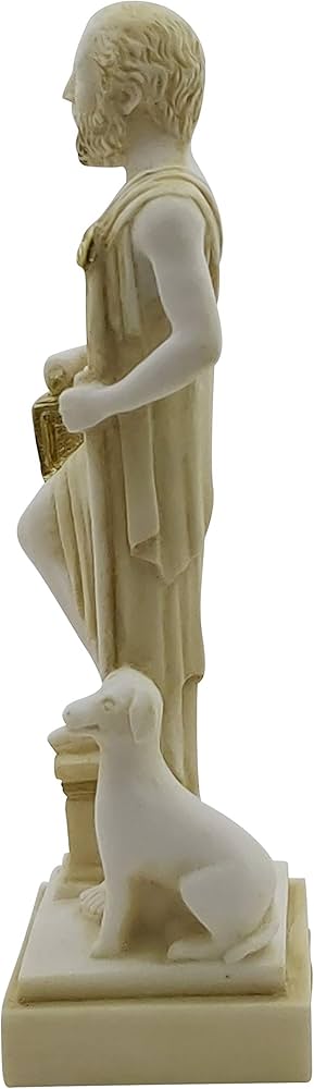 Amazon.co.jp: Diogenes シンニック古代ギリシャ哲学者像 彫刻